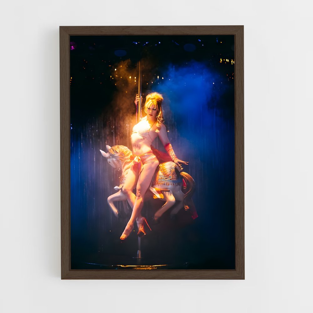 Poster La Cavalière Nocturne – affiche Danse (vue 5)